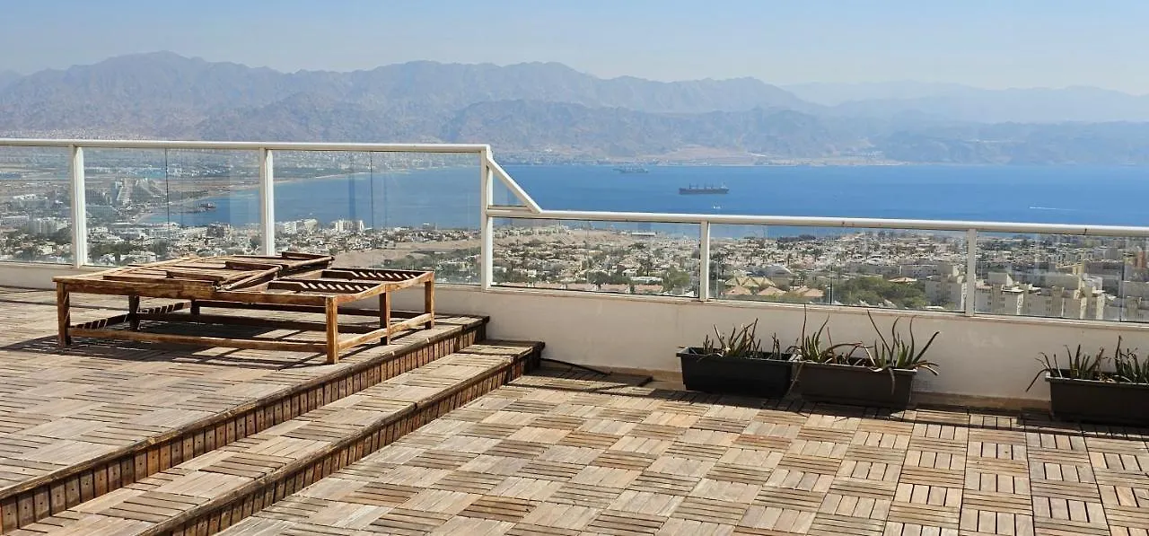 Top- Luxury 400M Penthause With Best Sea View Eilat